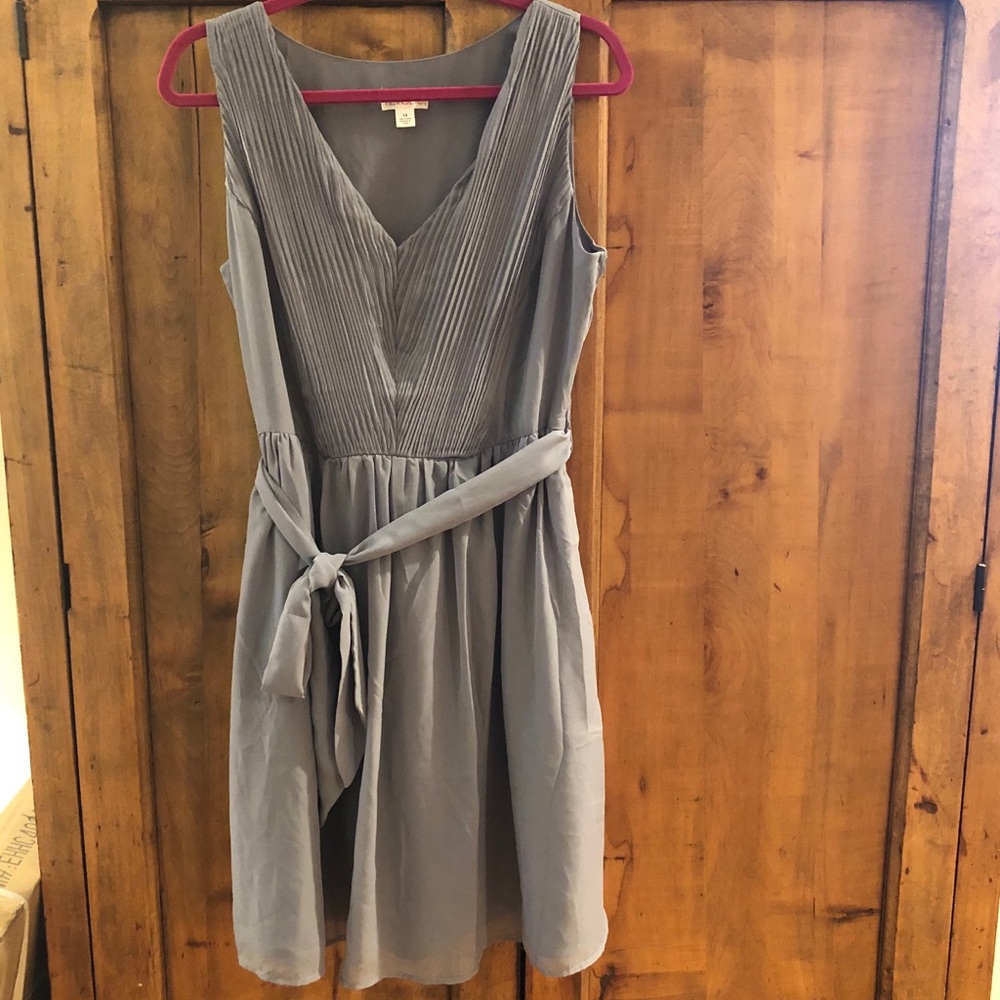 Gray dress
